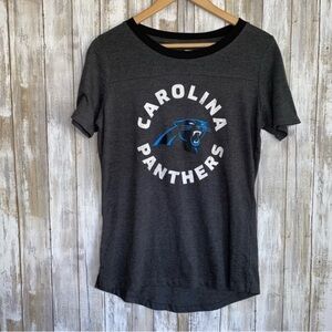 NWT NFL Carolina Panthers Grey Fitted Tee